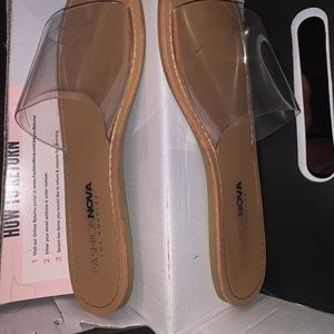 Clear Sandals